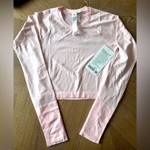 Lululemon Swiftly Tech Cropped Long Sleeve 2.0 NWT size 6